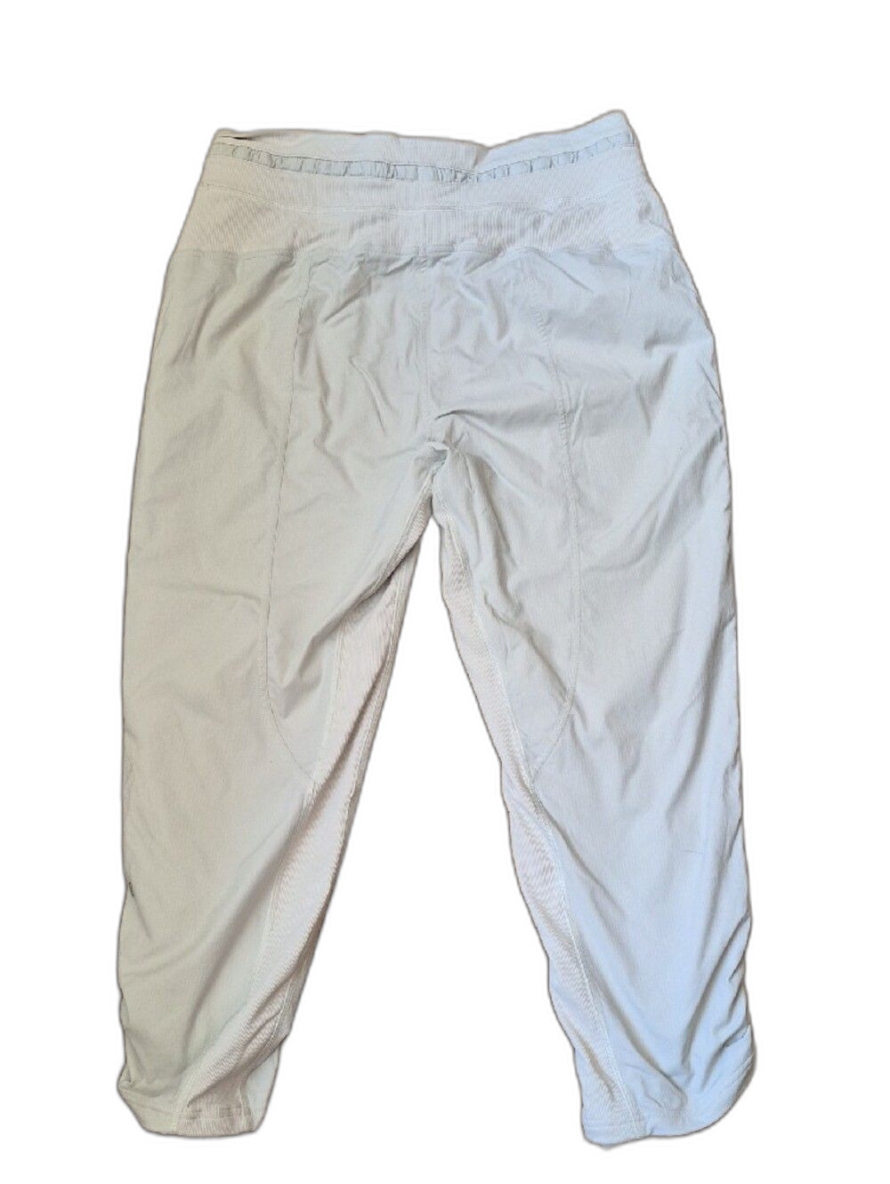 Lululemon Dance Studio Mid-Rise Crop Pants White Off White Size 8 - Picture 6 of 8